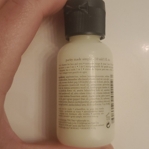 Purity Made Simple face cleanser never opened - Picture 2 of 2